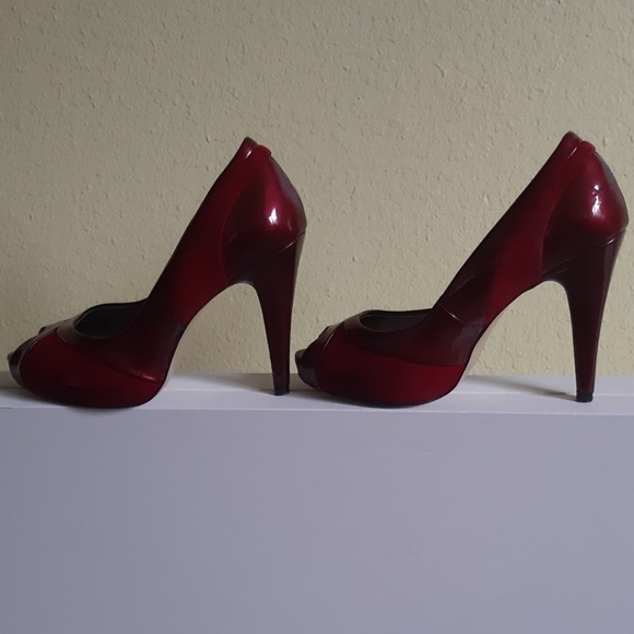 Nine West Shoes - Nine West Heels Deep Red